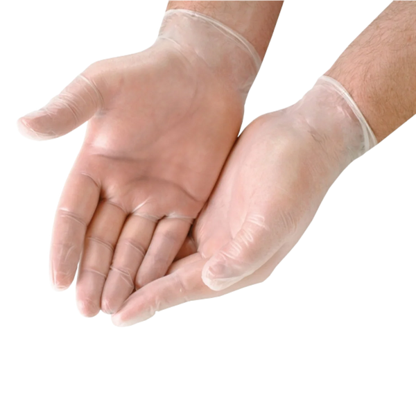 Extra Large Disposable Vinyl Gloves, Powder Free, Latex Free, Clear Gloves for Cooking and cleaning 1000 Pack.