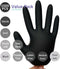 Small Black Nitrile Food Safe Disposable Medical Gloves Latex Free Powder Free for Food Prep Cooking Cleaning Exam 3mil Bulk Pack 1000 Pcs.
