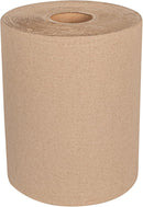 Eco Pack Paper Towel Roll 425' x 12 Rolls Long Paper Towel 8" Wide Hand Towel Roll 1 Ply Universal Dispenser Hardwound High Absorbency Everyday Use for Commercial Washroom Kraft