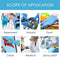 Eco Pack Disposable Nitrile Gloves, Cleaning Gloves, Medical Gloves, Mechanic Gloves, Kitchen Gloves, Latex Free Gloves Disposable, Tattoo Gloves, Gants Nitrile, Gants Jetables