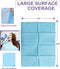Blue Dental Bibs 125 Sheets, Disposable Dental Bibs 3 Ply Waterproof Dentist Bib for Adults & Children, Large Bulk Wipes 13'' x 17'' - Best for Medical, Tattoo, Piercing & Personal Use 4 Rolls