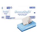 Snowsoft Facial Tissue, Bulk 2-Ply, White, Flat Facial Tissue Boxes for Business, Convenience Case (100 Tissues/Box, 30 Boxes/Case, 1,500 Tissues/Case)