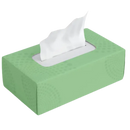 GoGo Facial Tissue, Bulk , White, Flat Facial Tissue Boxes for Business, Convenience Case (210 Tissues/Box, 24 Boxes/Case, 1,500 Tissues/Case).