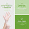 Small Disposable Vinyl Gloves, Powder Free, Latex Free, Clear Gloves for Cooking and cleaning 1000 Pack